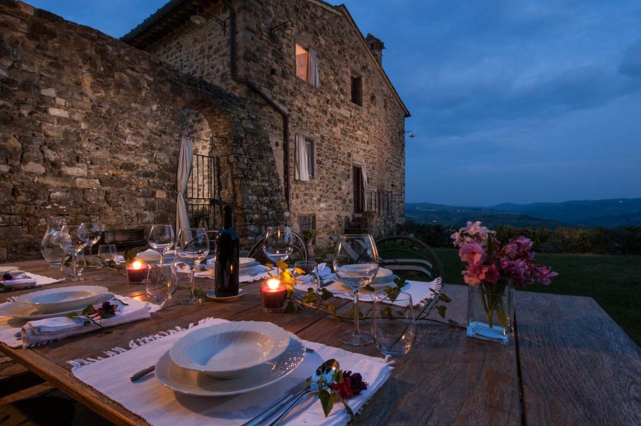 Chiantivillas Poggio A Vento Badia A Passigano Buitenkant foto