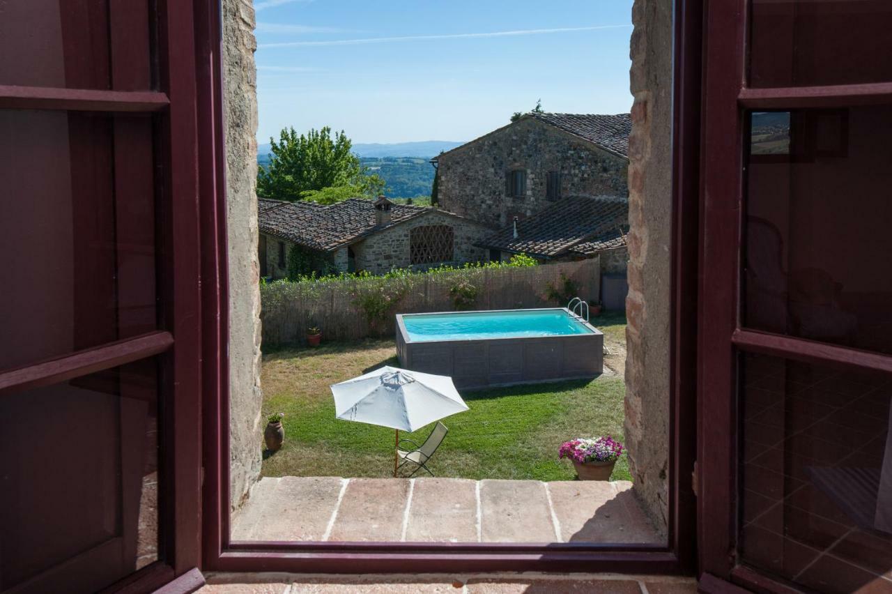 Chiantivillas Poggio A Vento Badia A Passigano Buitenkant foto